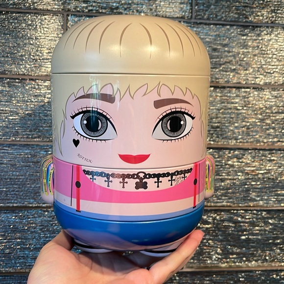 Harley Quinn Popcorn Bucket Tin Birds Of Prey Movie - Picture 1 of 12